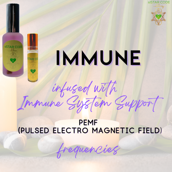Immune Products are infused with iMRS 2000 PEMF frequencies